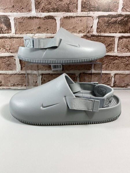 未使用 正規品 NIKE 27cm メンズ サンダル カーム ナイキ スポーツサンダル グレー スリッパ