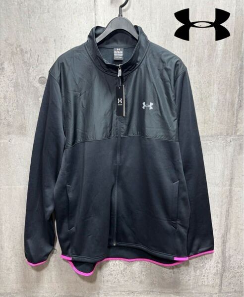新品 正規品 XLサイズ メンズ ジャケット アンダーアーマー UNDER ARMOUR アーマーフリース マックス フルジップ 定価11000円