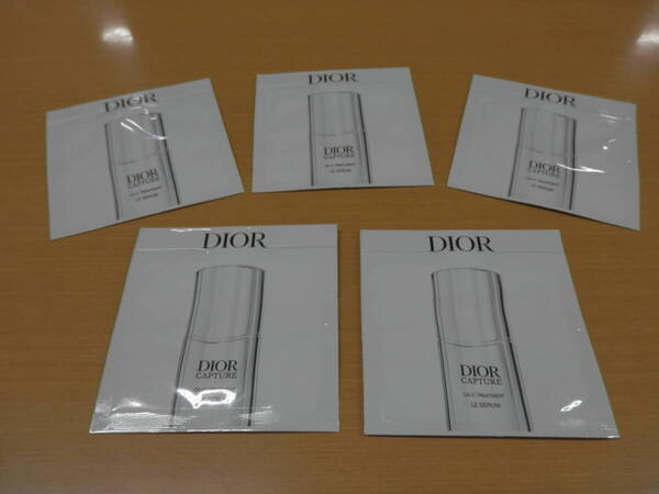 Christian Dior クリスチャンディオール カプチュール ル セラム 美容液 5個 新品 未使用 送料無料 化粧水 【A247】