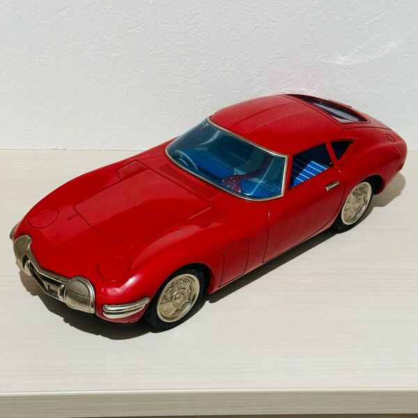 日本製 アサヒ玩具 ATC トヨタ TOYOTA 2000GT ブリキ フリクション 当時物