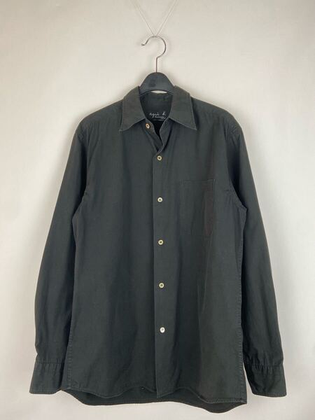 agnes b. homme 90's Vintage Black Shirt