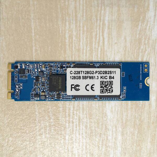 即決!正常動作品★Crucial(クルーシャル)★SSD 128GB SATA m.2★C-228T128G2-P3D2B2S11★健康状態「正常」★送料無料★Yahoo!フリマ購入可
