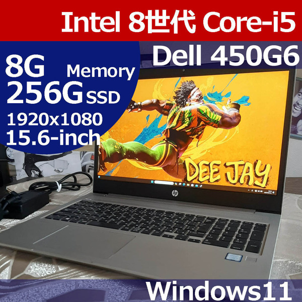 ★ HP 450 G6 第8世代 i5 8265U 256G/SSD M.2 8G 1920x1080 WiFi Bluetooth Camera Windows11 Probook 即決 WAA05