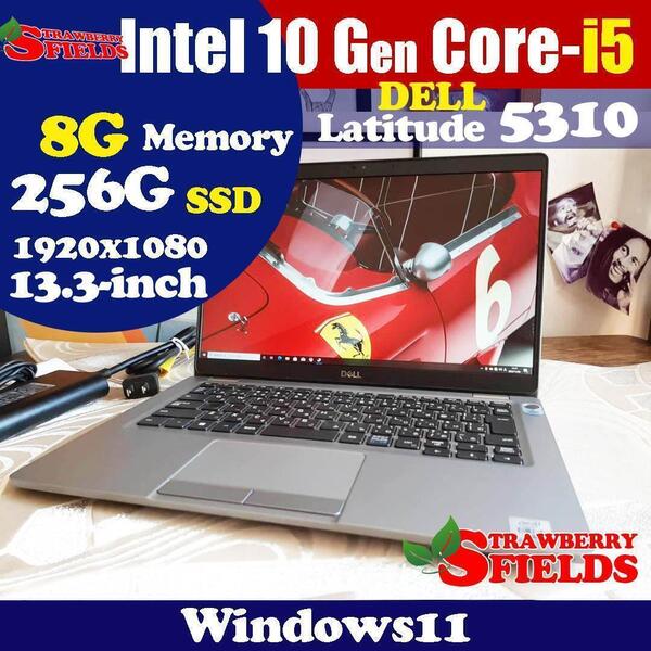★★ DELL 5310 ★ 10世代 i5 10310U ★ 256G:SSD NVMe ★ 8G 1920x1080 ★PKB02