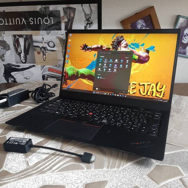 Lenovo X1 Carbon 8世代 i5 8250U 1920x1080 FHD バックライトキーボード 256G/NVMe 8G Windows11 即決 PDA02