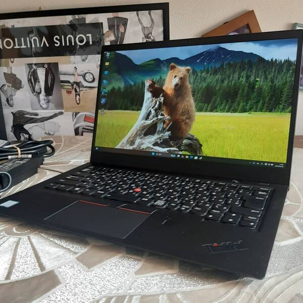 ♪☆ Lenovo X1 8世代 i5 8250U 1920x1080 ♪ 256G SSD 8G バックライトキーボード Windows11 ||TKJ04