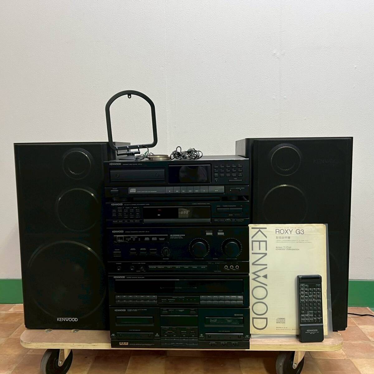 Yahoo!オークション -「kenwood コンポ roxy」の落札相場・落札価格
