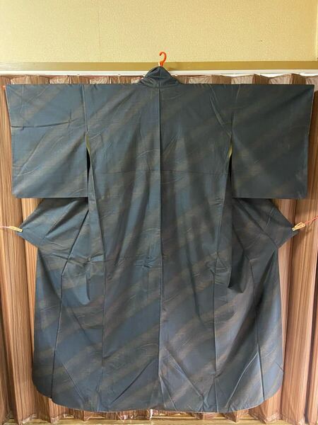A 大島紬 袷 正絹 着物 和物 和服 和装 和風 高級品