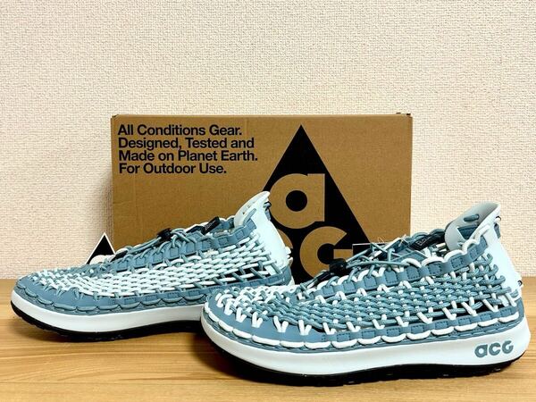 ナイキ ACG ウォーターキャット+ MENS 26.0㎝ 新品 デニムターコイズ/アーモリーネイビー/グレイシャーブルー SNK1514
