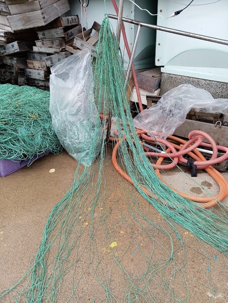 中古海苔網10枚