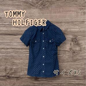 TOMMY HILFIGER 半袖ポルカドットシャツ サイズ4