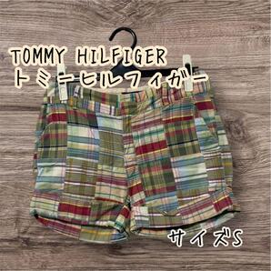 TOMMY HILFIGER トミーヒルフィガー チェック柄ショートパンツ 0