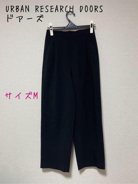 URBAN RESEARCH DOORS ドアーズ タックレーヨンワイドパンツ
