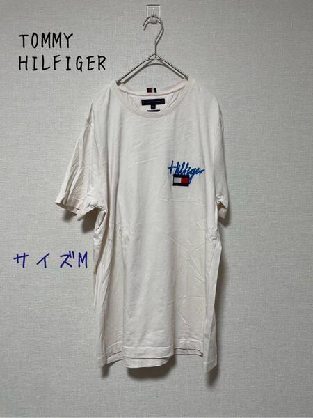 TOMMY HILFIGER ロゴペインテッドグラフィックTシャツ M