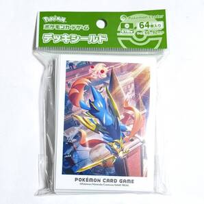 未開封・匿名 ガラルの冒険 ザシアン&マホイップ デッキシールド サプライ