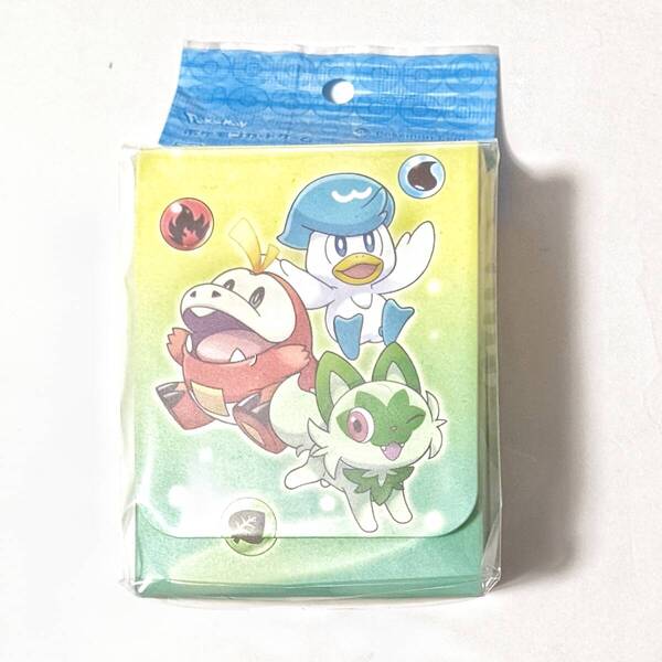 【新品・匿名配送】 ニャオハ&ホゲータ&クワッス デッキケース サプライ ポケカ