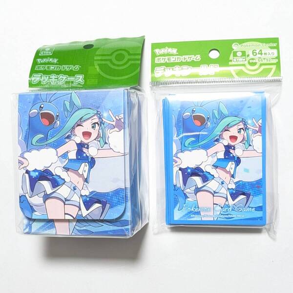 【新品セット・匿名】 チルタリス&ルチア デッキケース デッキシールド ポケカ