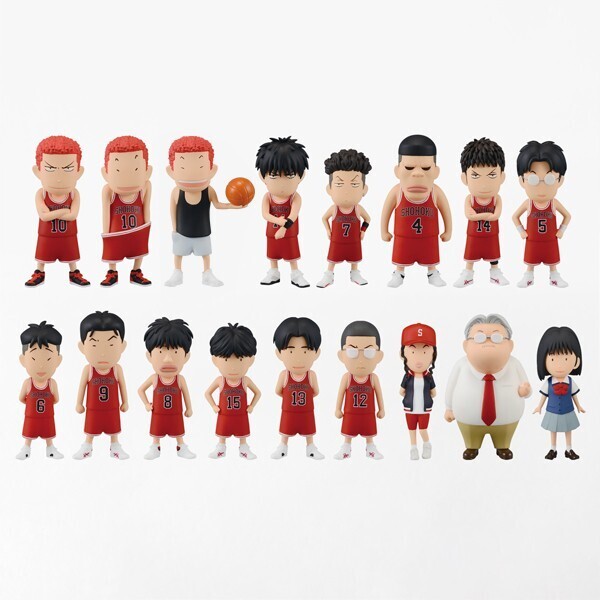 SLAM DUNK FIGURE COLLECTION -湘北SET-(スラムダンク フィギュア)【フルコンプリートセット】