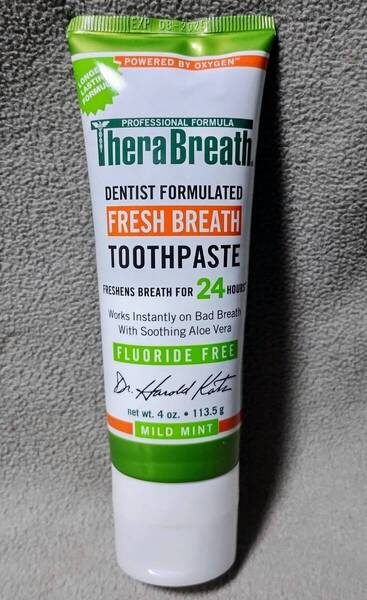 ■送料無料■セラブレス トゥースペースト マイルドミント 113.5g TheraBreath 歯磨き粉
