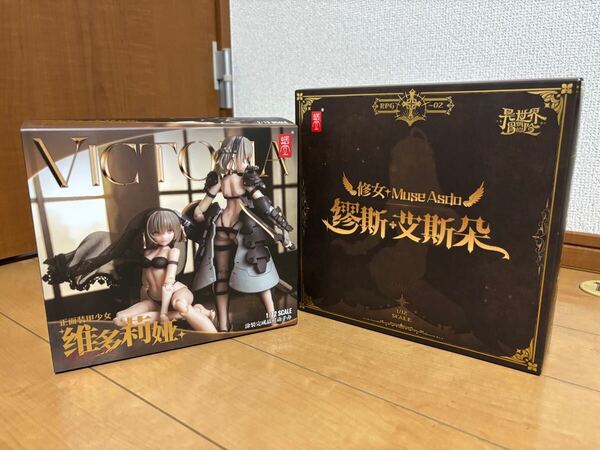 2体セット スネイルシェル 蝸之殻 正面装甲少女 ビクトリア 1/12 & シスター ミューズ・エイスドー セット 完成品アクションフィギュア