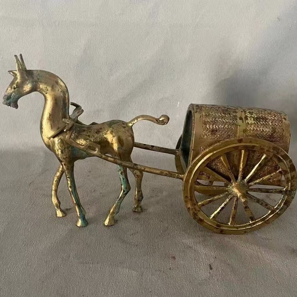 Yahoo!オークション -「馬 置物」(金属工芸) (工芸品)の落札相場