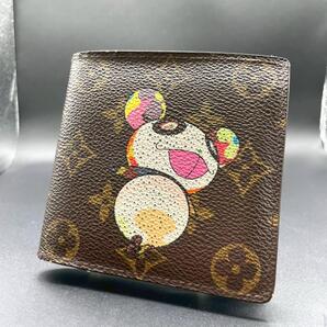 Louis Vuitton ルイヴィトン 二つ折り財布 村上隆コラボ パンダ