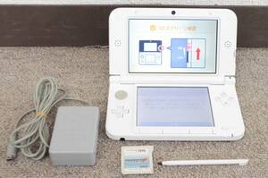 E◆通電OK 初期化済◇Nintendo 任天堂 Newニンテンドー3DS LL WAP-002 ワンピース チョッパーピンク ゲーム機 本体 マリオカート7 ソフト◆