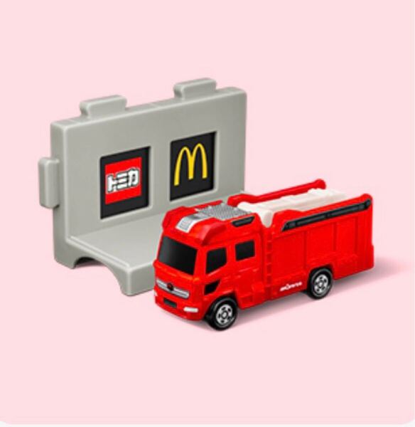 未開封 ハッピーセット 消防車 トミカ 2025 第2弾 新品 非売品 第二段 モリタ 13mブーム付 多目的 消防ポンプ自動車 MVF