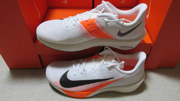 NIKE ナイキ ズーム ライバル フライ4 25.5cm 白橙