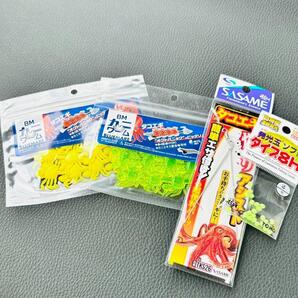 BMカニワーム BLUEMARE ブルーマーレ 爆釣セット チャートゴールド ライムグリーン タコの恋人 和田虫 蛸墨族 オンブ