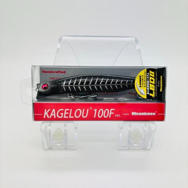 新品 Megabass メガバス KAGELOU KAGELOU 100F カゲロウ カゲロウ 100F SP-C スペシャルカラー 限定 2025 BLACK BONE ブラックボーン