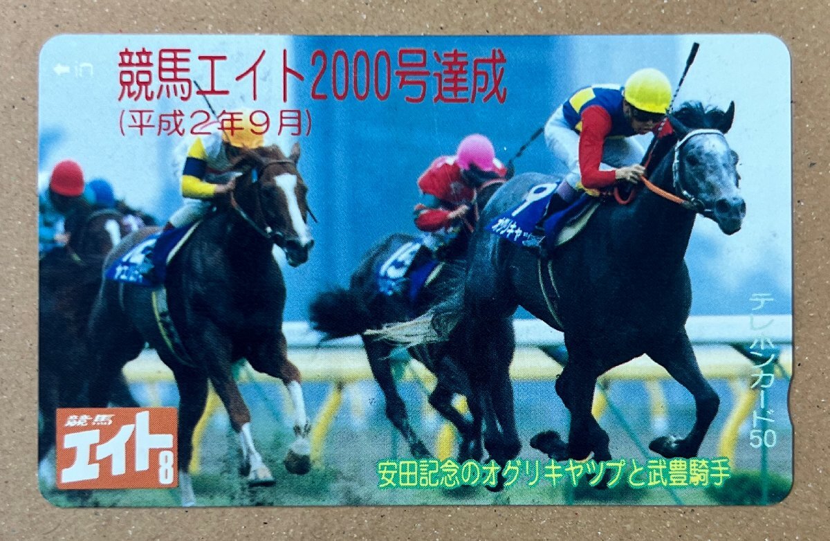 金箔サイン付)オグリキャップ「サラブレッドカード 95年版」M-10