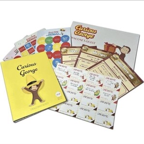 おさるのジョージ 体験キット ビンゴ ごほうび 親子で遊べる 知育 ゲーム おもちゃ