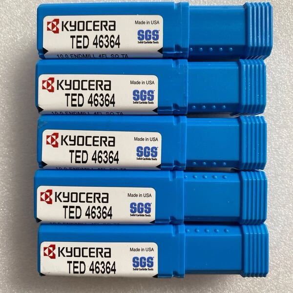新品未使用 京セラ Kyocera エンドミル Z-CARB 10 5本セット