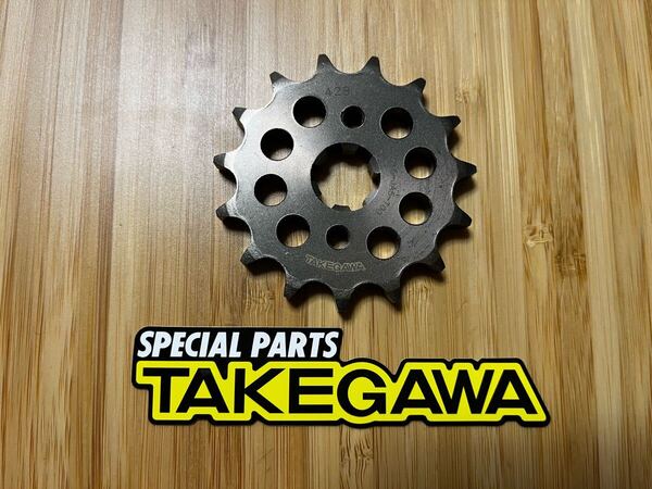 スペシャルパーツ武川 (TAKEGAWA) SP武川 スプロケット ドライブスプロケット 428-15T カブ110/プロ/クロス110/CT125 02-05-0009