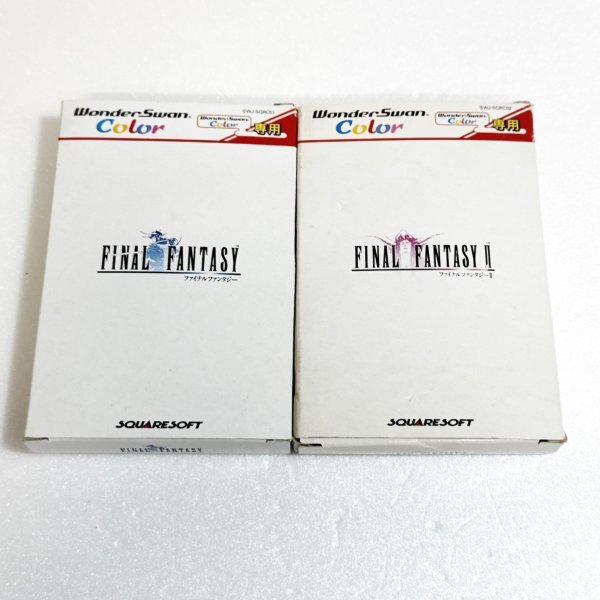 ワンダースワン　ファイナル・ファンタジーⅡ  FF 未使用 ワンダースワン ファイナル・ファンタジーⅡ FF 未使用