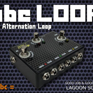 abc】 abc LOOP 《abc 瞬時切替#3ループ セレクター》=abc=【a Loop/b Loop/c Loop/ALL-TRUE BAYPASS】#3LOOP#Line Selector#LAGOON SOUND
