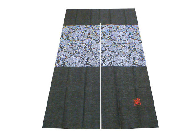 送料無料【新品】のれん 【 柿渋華 】幅 85cm × 丈 150cm