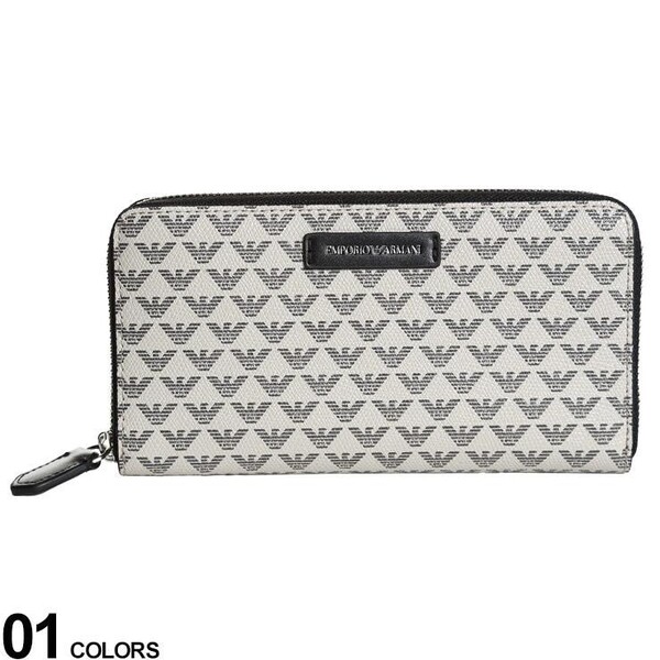 EMPORIO ARMANI エンポリオアルマーニ 長財布 グレー ※ご購入から発送まで約1週間前後