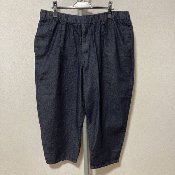 送料込み■ジーユー GU デニムバルーンアンクルパンツ メンズ 大きいいサイズ 3XL 340674