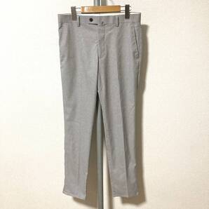 送料込み■オリヒカ ORIHICA 状態良好 吸汗速乾 ストレッチ入り ノータック パンツ メンズ ウエスト76cm
