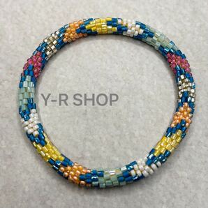 Lily and Laura★リリーアンドローラブレスレット★カラフル★ネパール直輸入★レディースメンズ腕輪ビーズ編みビーズクロシェ推し活新品