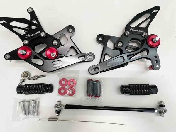 【未使用品】CBR250RR (MC51) 用 バックステップ 調整式 CNC 適合車種 CBR250RR CBR300RR 2017 2018 2019 2020 即決 送料無料