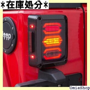 ジープ jkラングラー テールランプ テールライト バ ランプ 多機能マーキング付き 2本セット A Style 2359