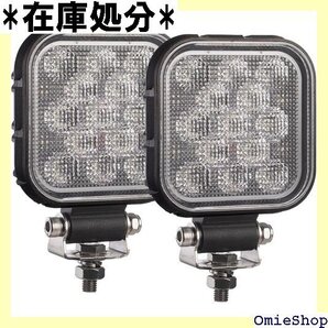 除雪機 led作業灯 直径113mm 13W 薄型 広 夜間作業車 重機に適用 12v 24v 兼用 2個セット 2392