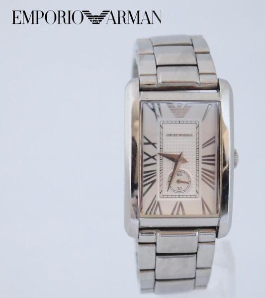 エンポリオアルマーニ EMPORIO ARMANI AR1639 スクエア レディース クォーツ腕時計