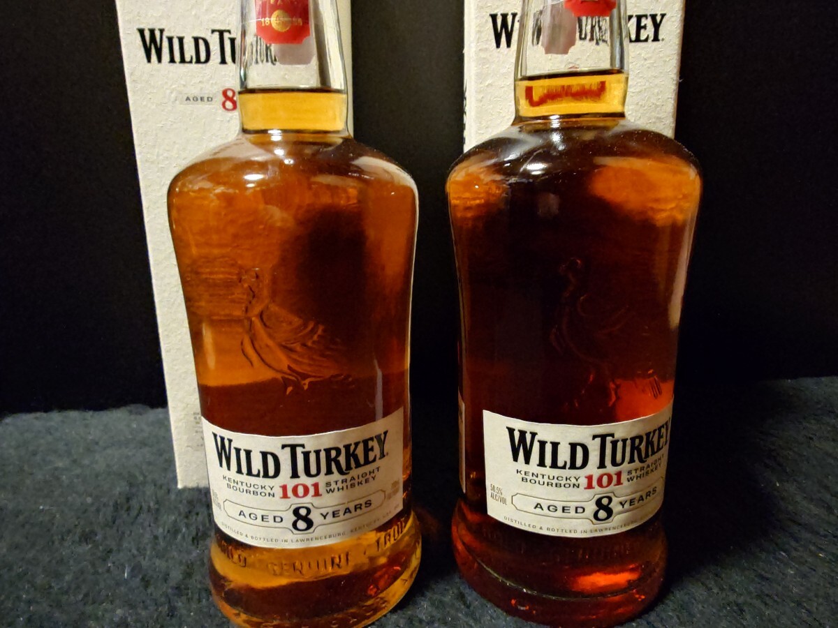 未開封☆Wild Turkey【ワイルドターキー】 8年 750ml 箱なし