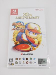 Nintendo Switch ニンテンドースイッチ ゲームソフト パワフルプロ野球 2024-2025 未開封品 1円スタート
