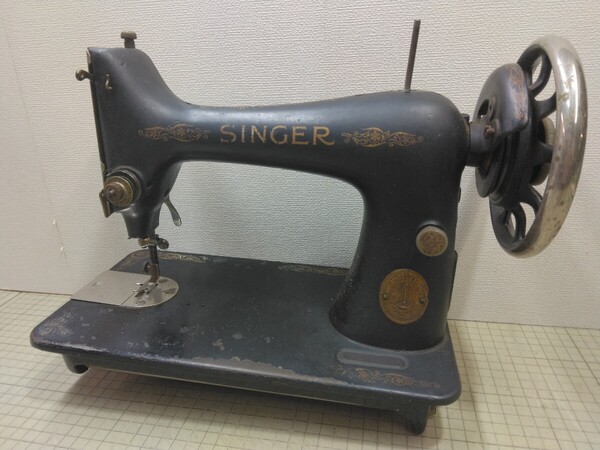 送料込み アンティーク 家庭用 singer シンガーミシン 99種 1928年 アメリカ製 本体のみ 中古ジャンク