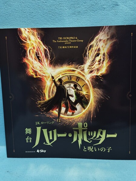 【送料込】舞台 ハリー・ポッターと呪いの子 パンフレット 藤原竜也/石丸幹二/向井理/美山加恋/橋本菜摘/宝意紗友莉/岩田華怜